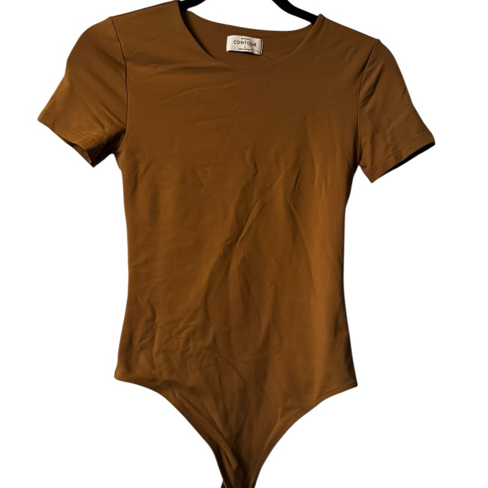 Babaton Contour Tan Brown Bodysuit